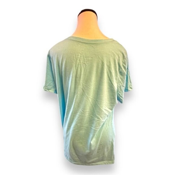 Women’s torrid 1 Pale Blue Everyday Signature Jersey Crew Neck Tee 14 16 1X 1XL - Picture 4 of 9